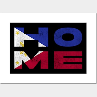 Home Philippines Flag Filipino Posters and Art